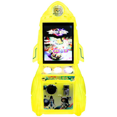 Arcade-style Game Cabinet Unique Yellow Experience Endless Excitement Game Machine