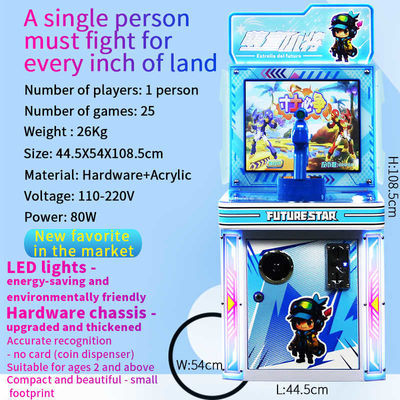 Kids Single Player Defeat Monster Enemy Land Battle Game Street Fighting Coin-Operated Game Machine