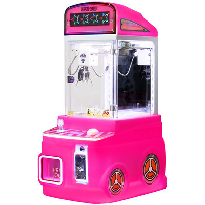 Pink Customized Mini Claws In Various Colors Coin-operated Plush Toy Arcade Game