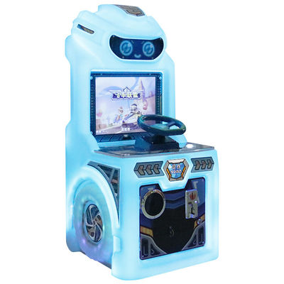 Children's Arcade Electronic Game Machines Simulate Real Racing Game