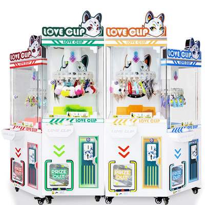 Amusement Park Children's Candy Game Machine Vending Arcade Clip Machine