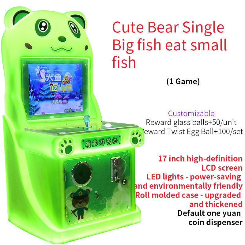 Coin-operated Arcade Machines Big Fish Eating Little Fish Games Joystick-operated Game Machine