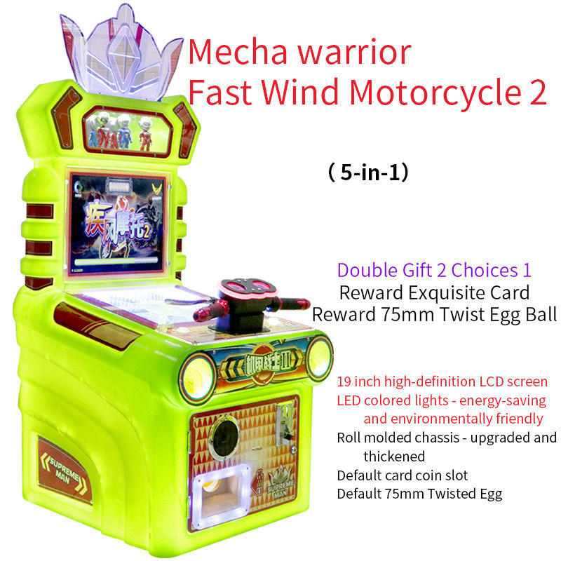 Coin-operated Mech Warrior Motorcycle Arcade-style Racing Game Machine