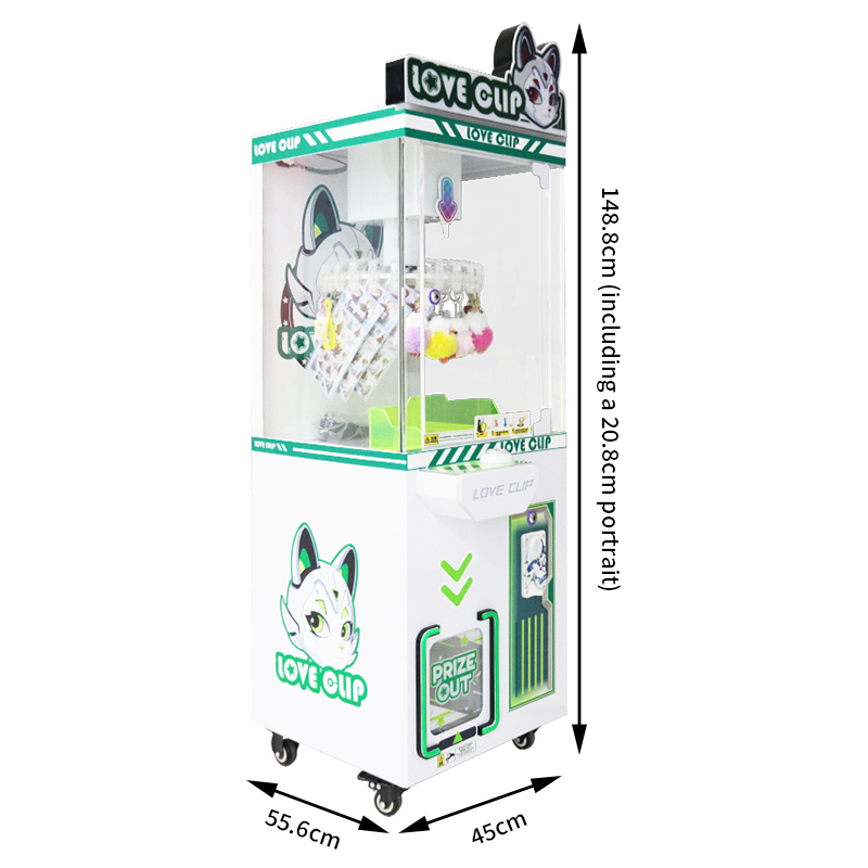 Amusement Park Children's Candy Game Machine Vending Arcade Clip Machine